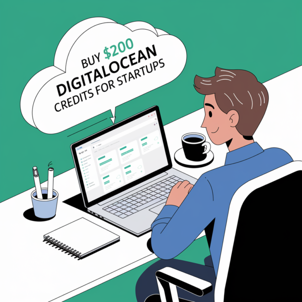 Buy $200 DigitalOcean Credits for Startups